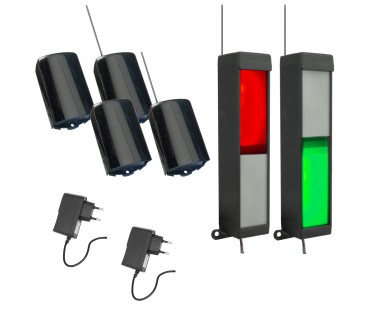 D252 RF - Semáforo Automático Para Entrada e Saída de Veículos. (SEM FIO). Kit D252 RF - Semáforo Automático Para Entrada e Saída de Veículos. (SEM FIO). Kit